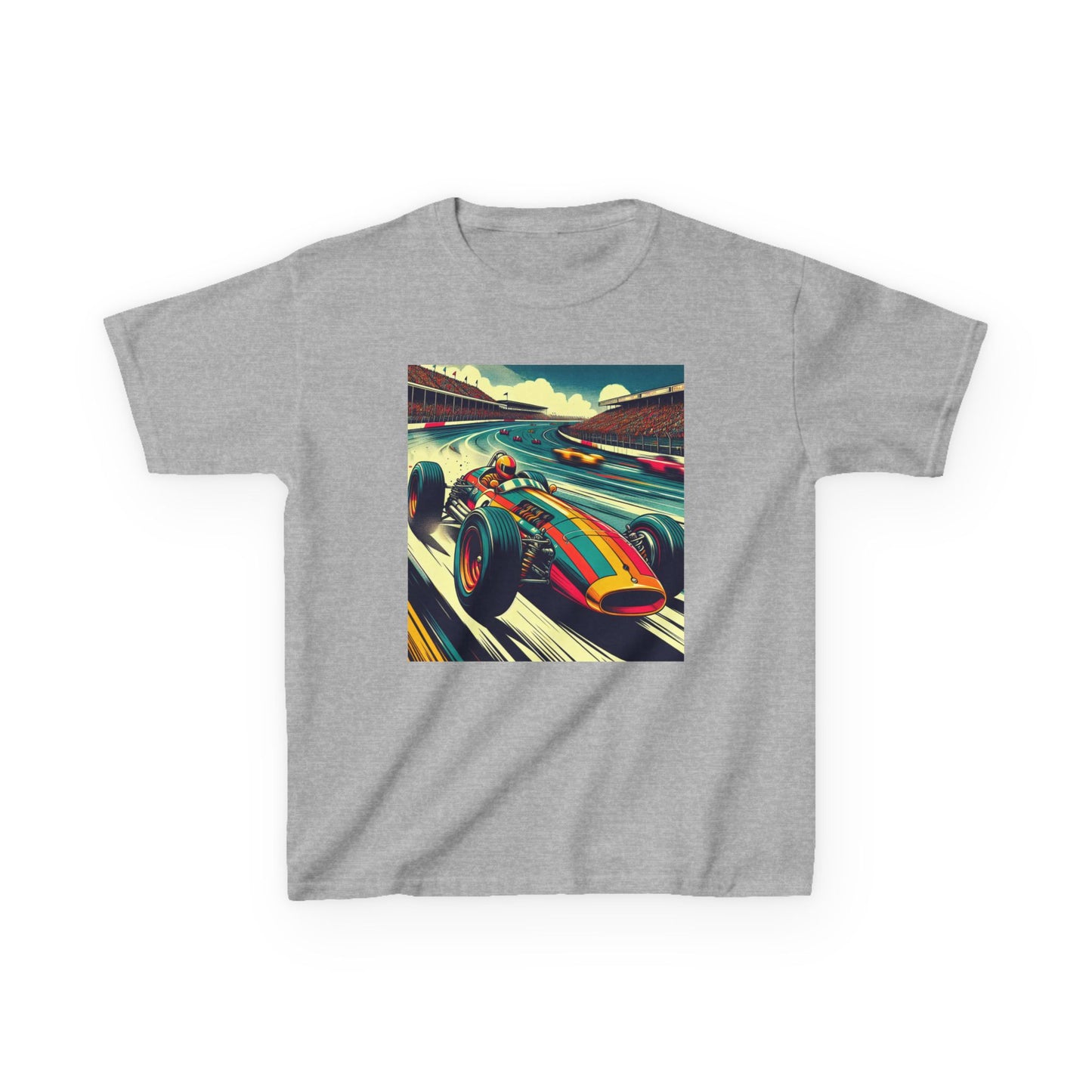 Vintage F1 Kids Tee, Birthday Gift, Everyday Wear, Reference Guide, Unique Design