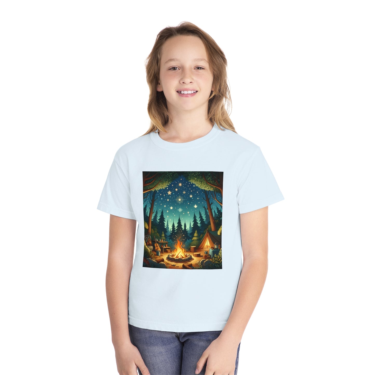 Camping Youth Midweight Tee