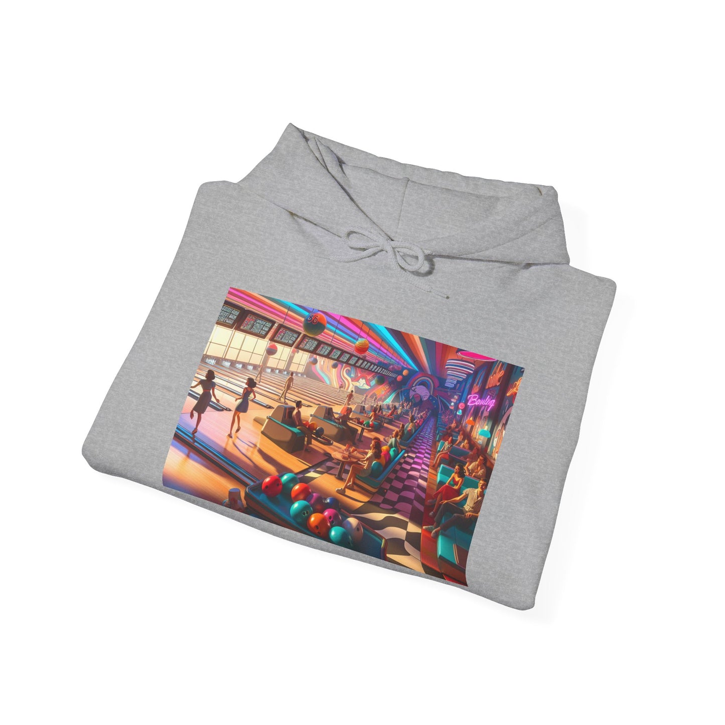 Bowling Unisex Hoodie - Sports Team Vibes
