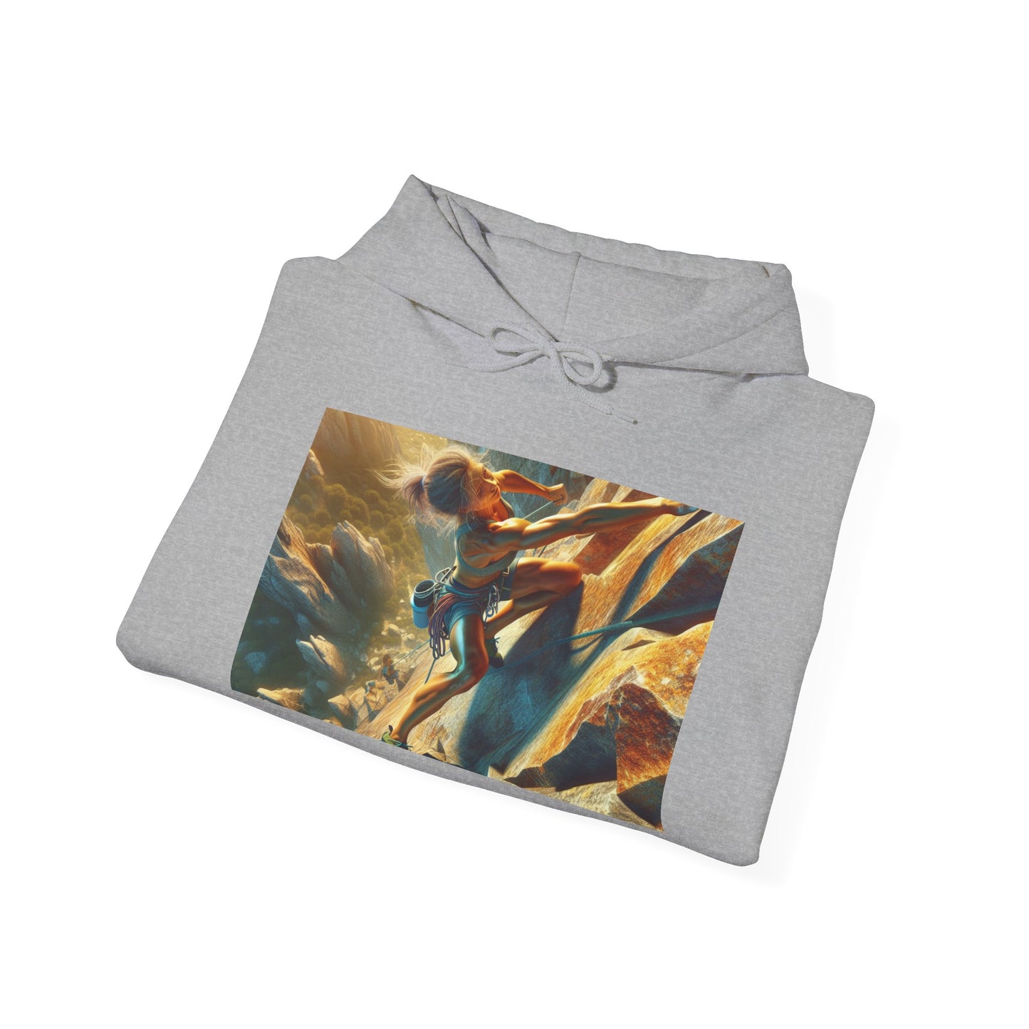Rock Climbing Unisex Hoodie - Sports Team Vibes