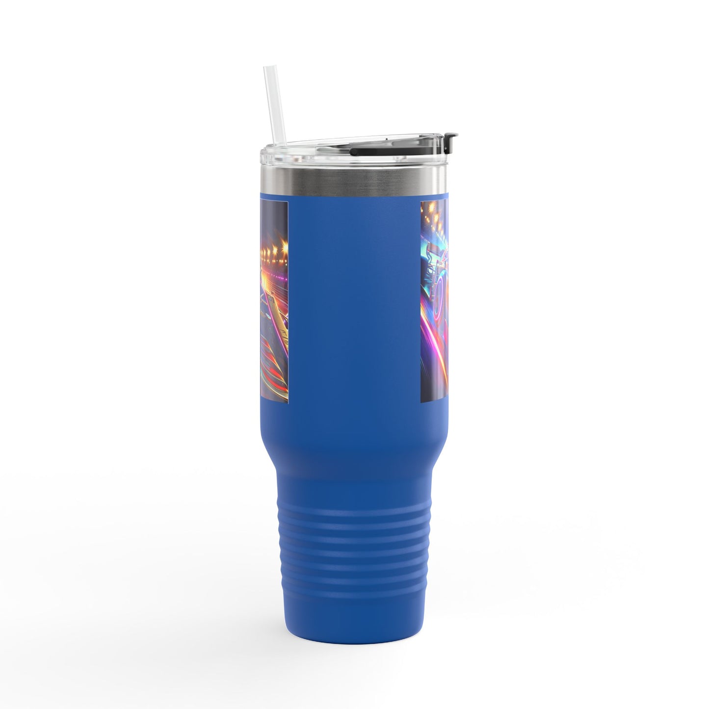 Vintage F1 Insulated Travel Mug, 40oz, Perfect for Fans, Sports Events, Coffee, Tea, Water
