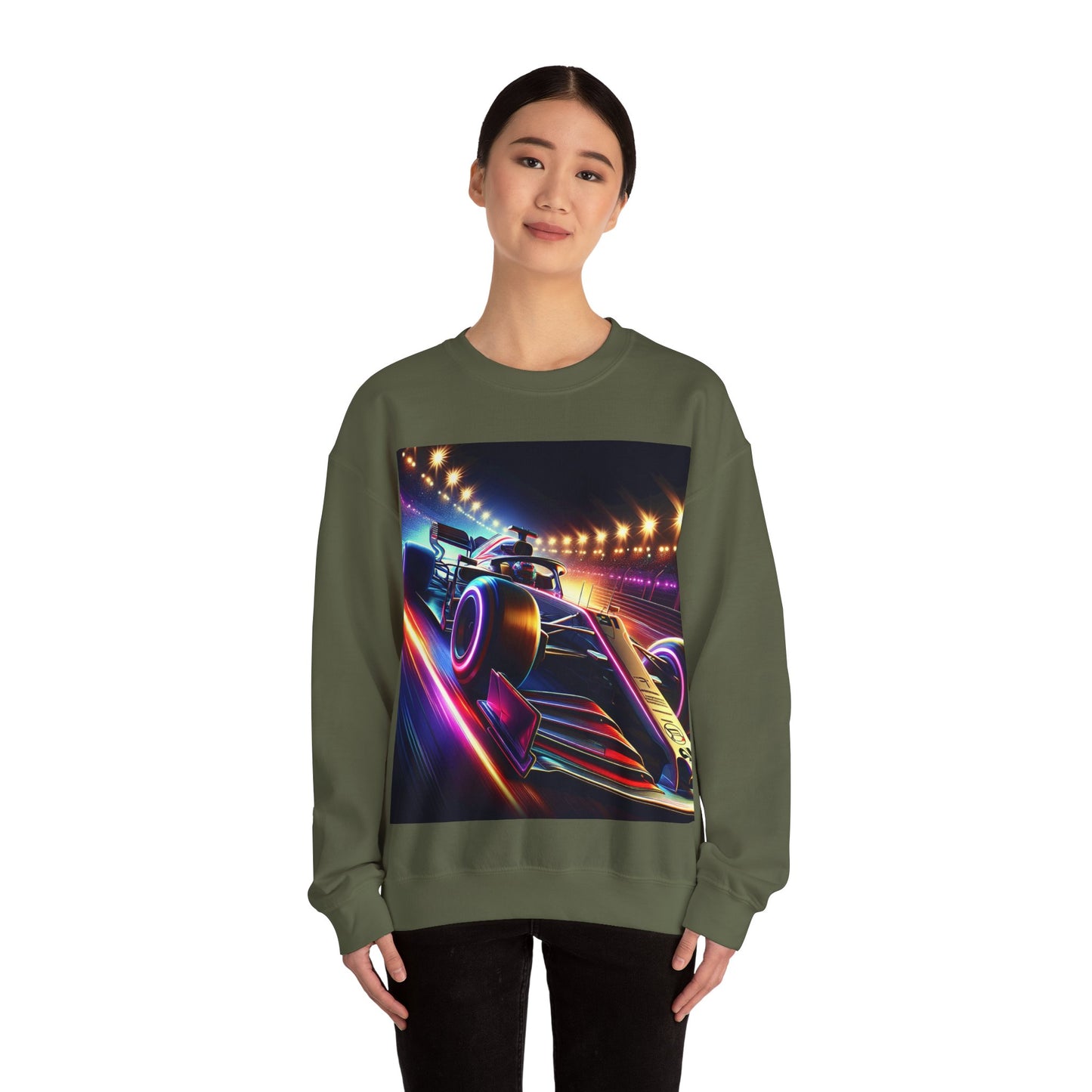 Race Car Crewneck Sweatshirt | Racing Apparel, Unisex Sweatshirt, F1 Gift, Motorsports Clothing, Car Enthusiasts Sweatshirt