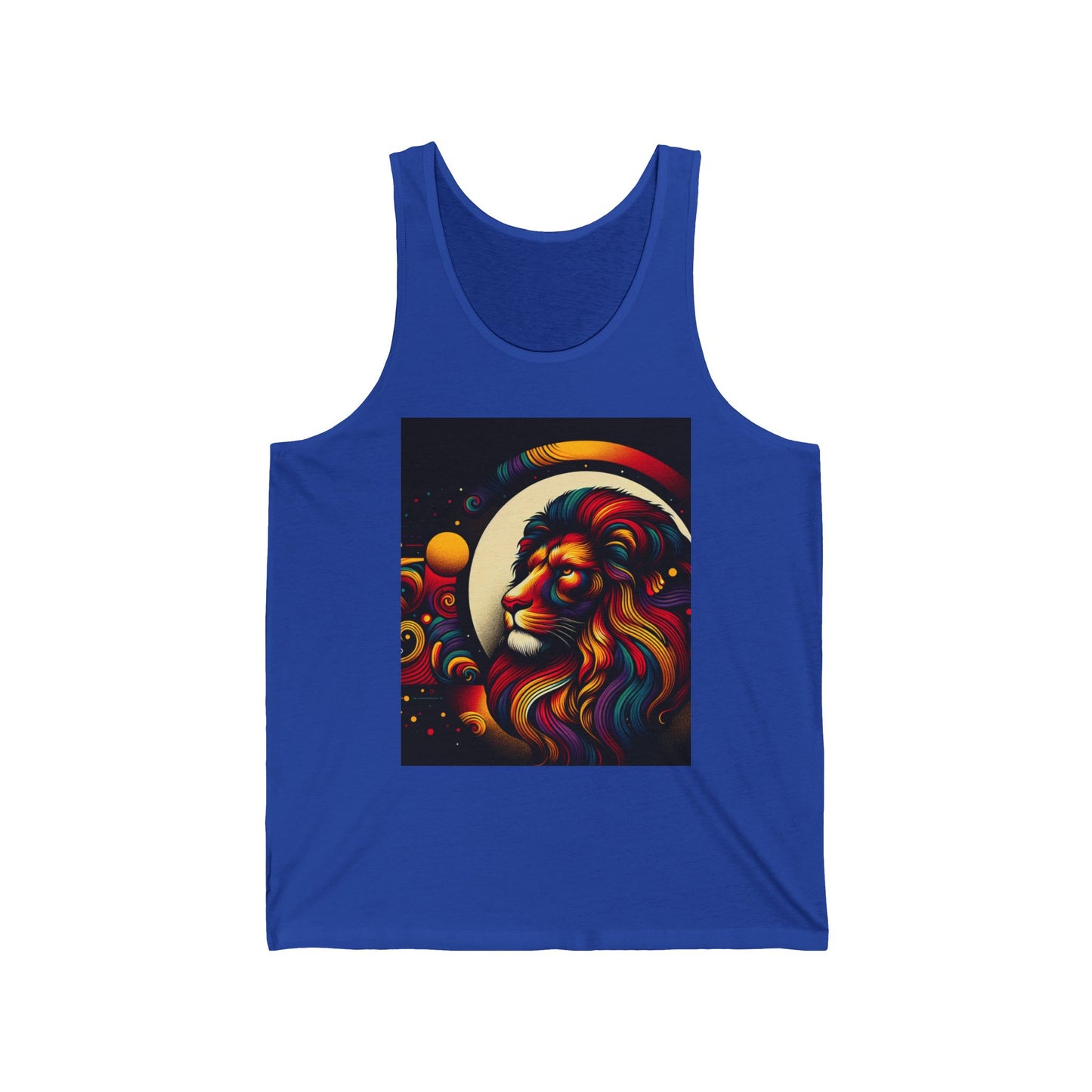 Leo Unisex Jersey Tank Top - Perfect for Festivals & Casual Wear
