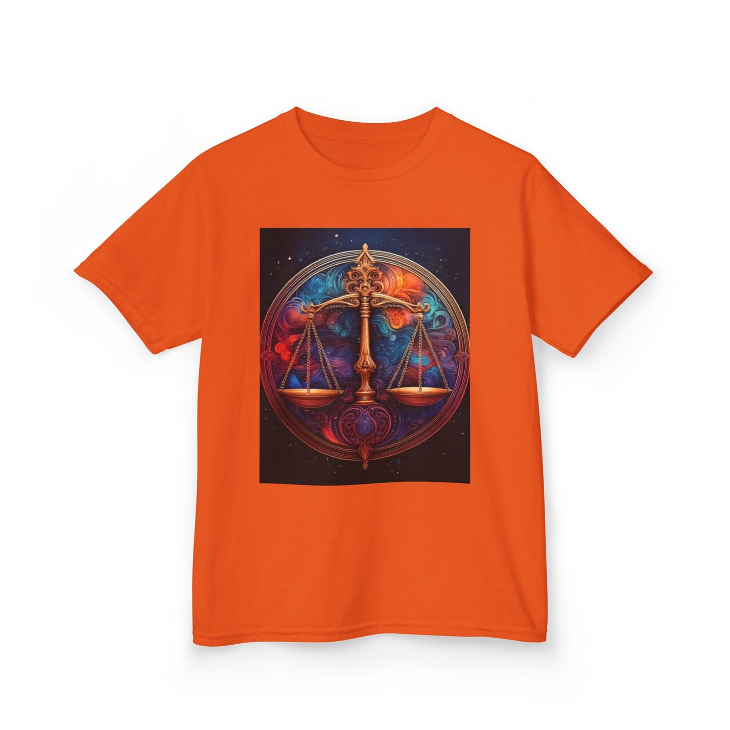 Libra Horoscope Kids Tee - Cosmic Zodiac T-Shirt for Astrology Lovers, Birthday Gift, Everyday Wear, Reference Guide, Unique Design