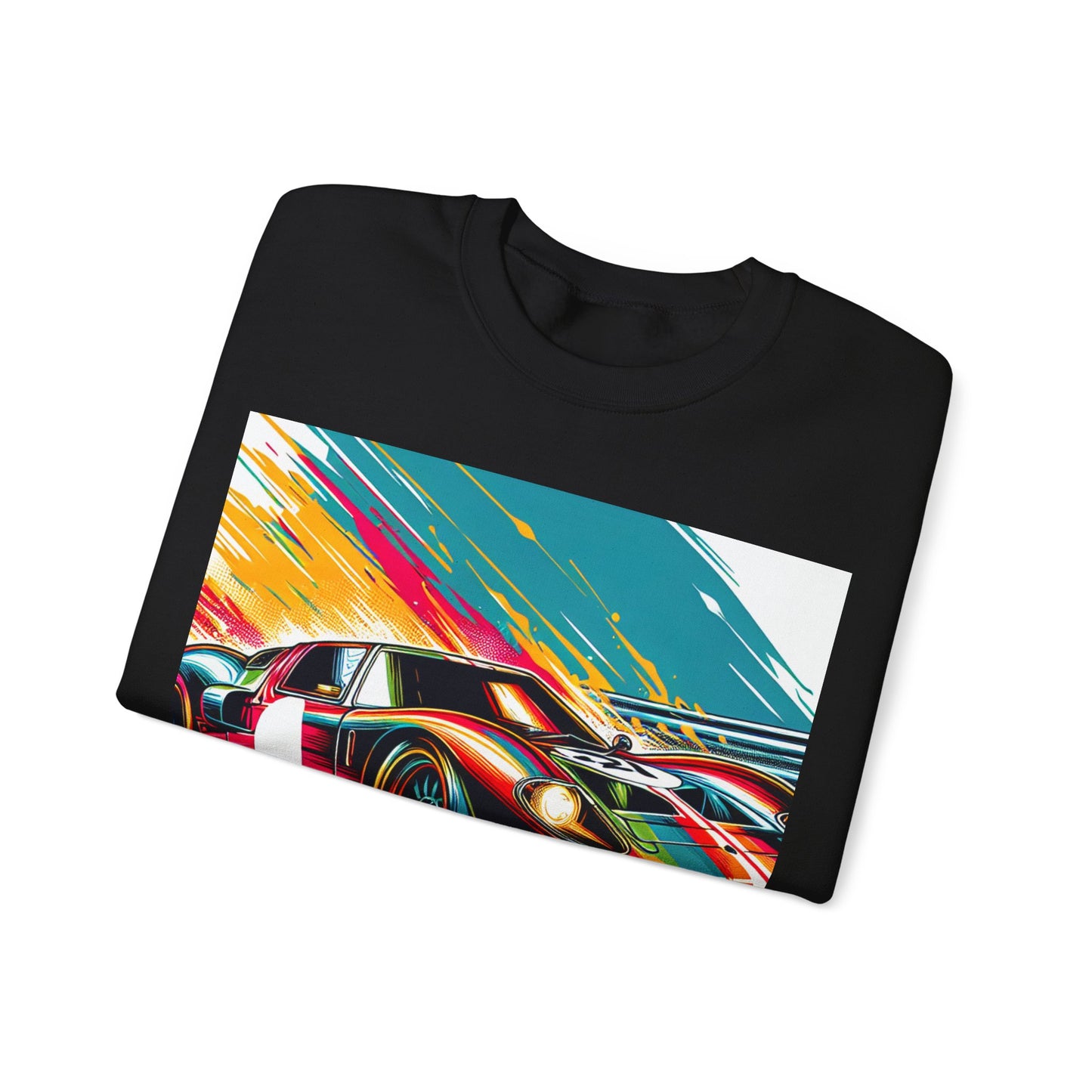Race Car Crewneck Sweatshirt | Racing Apparel, Unisex Sweatshirt, Nascar Gift, Motorsports Clothing, Car Enthusiasts Sweatshirt