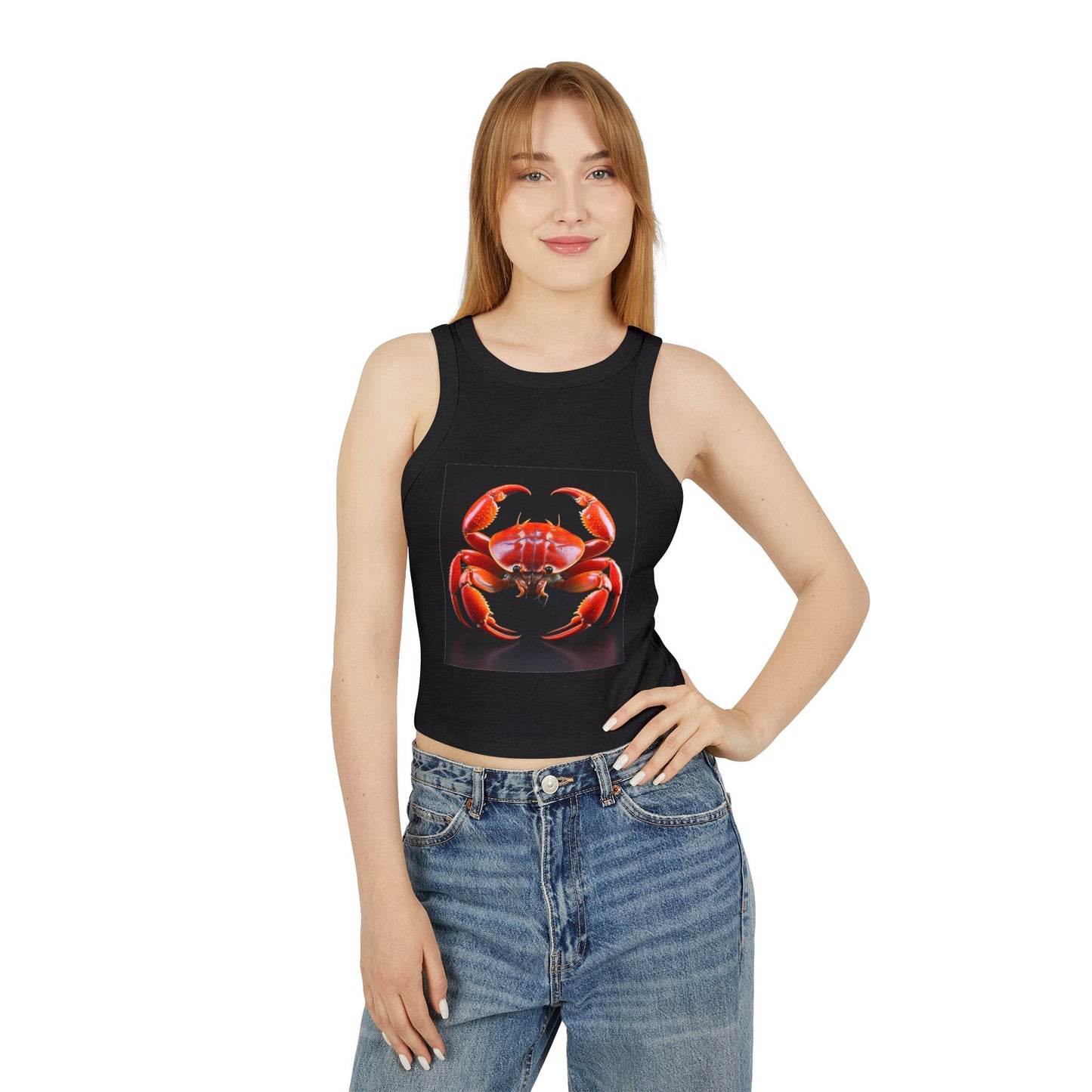 Cancer Women's Micro Rib Racer Tank Top