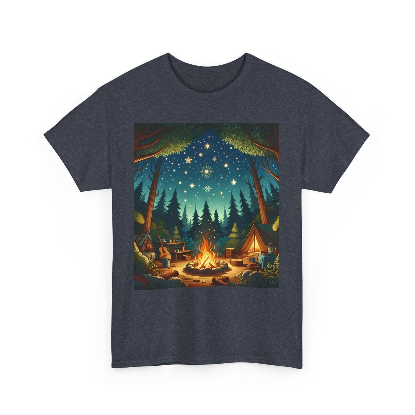Camping Women's Heavy Cotton Tee