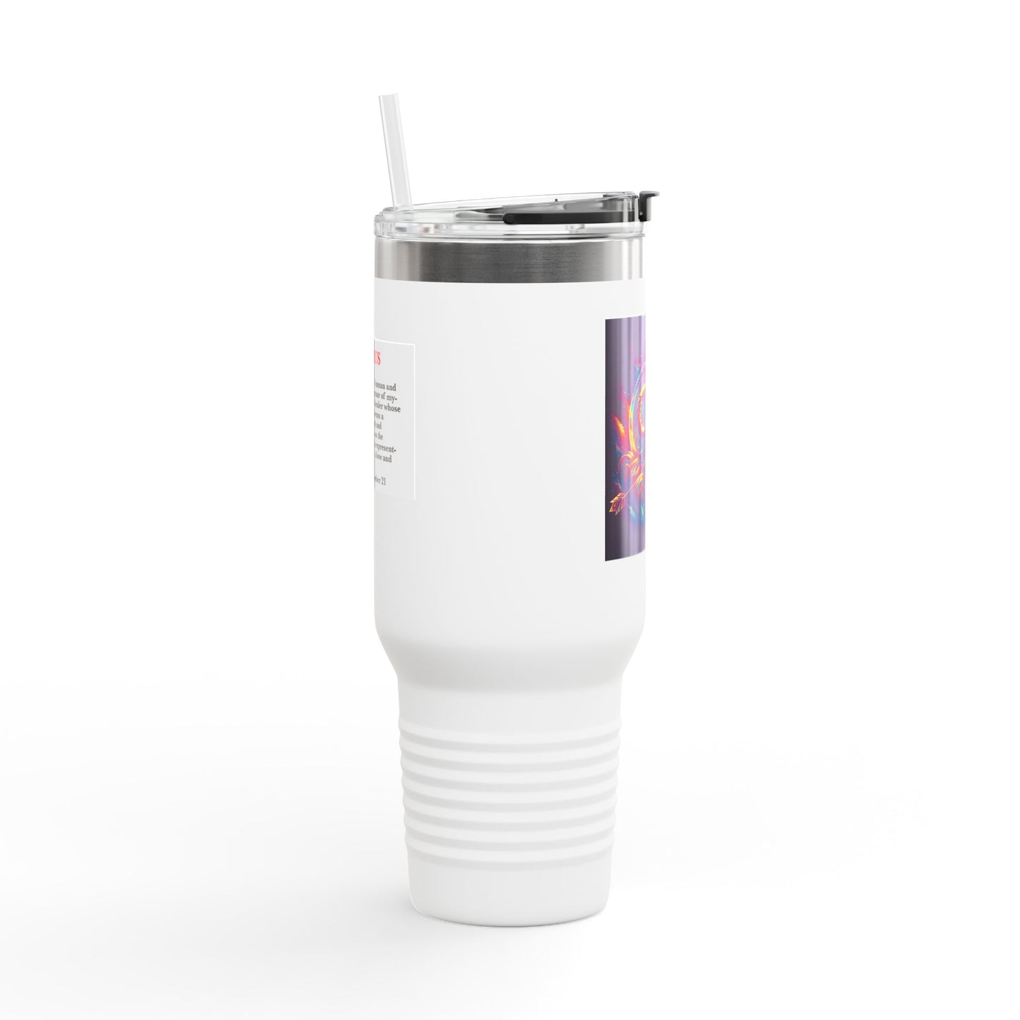 Sagittarius Insulated Travel Mug, 40oz, Perfect for Zodiac Fans, Coffee, Tea, Water