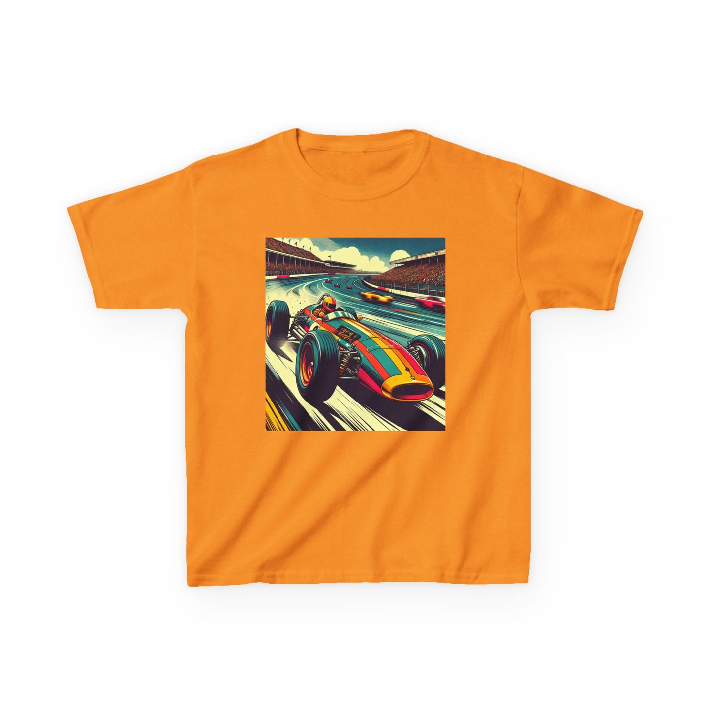 Vintage F1 Kids Tee, Birthday Gift, Everyday Wear, Reference Guide, Unique Design