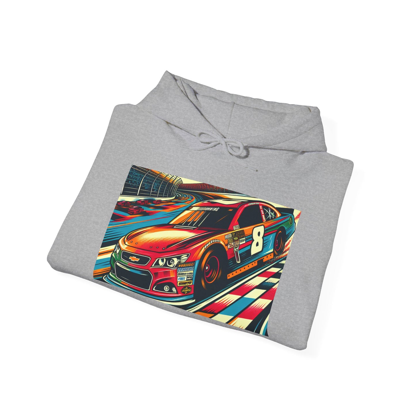 Nascar 8 Unisex Hoodie - Racing Vibes