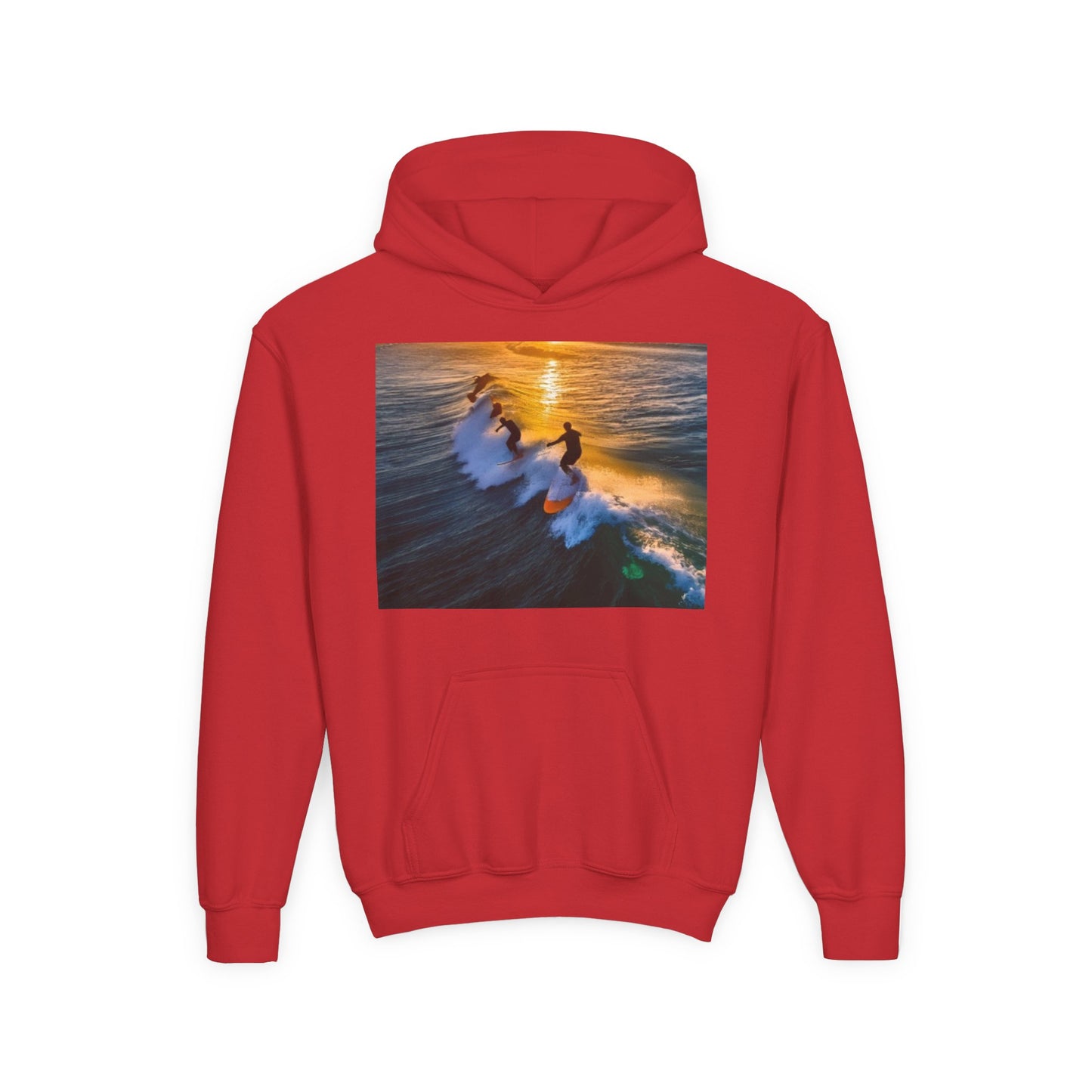 Surfing Youth Hoodie - Heavy Blend Sweatshirt