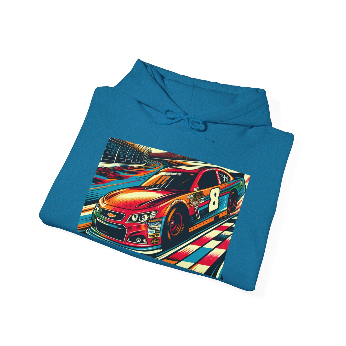 Nascar 8 Unisex Hoodie - Racing Vibes