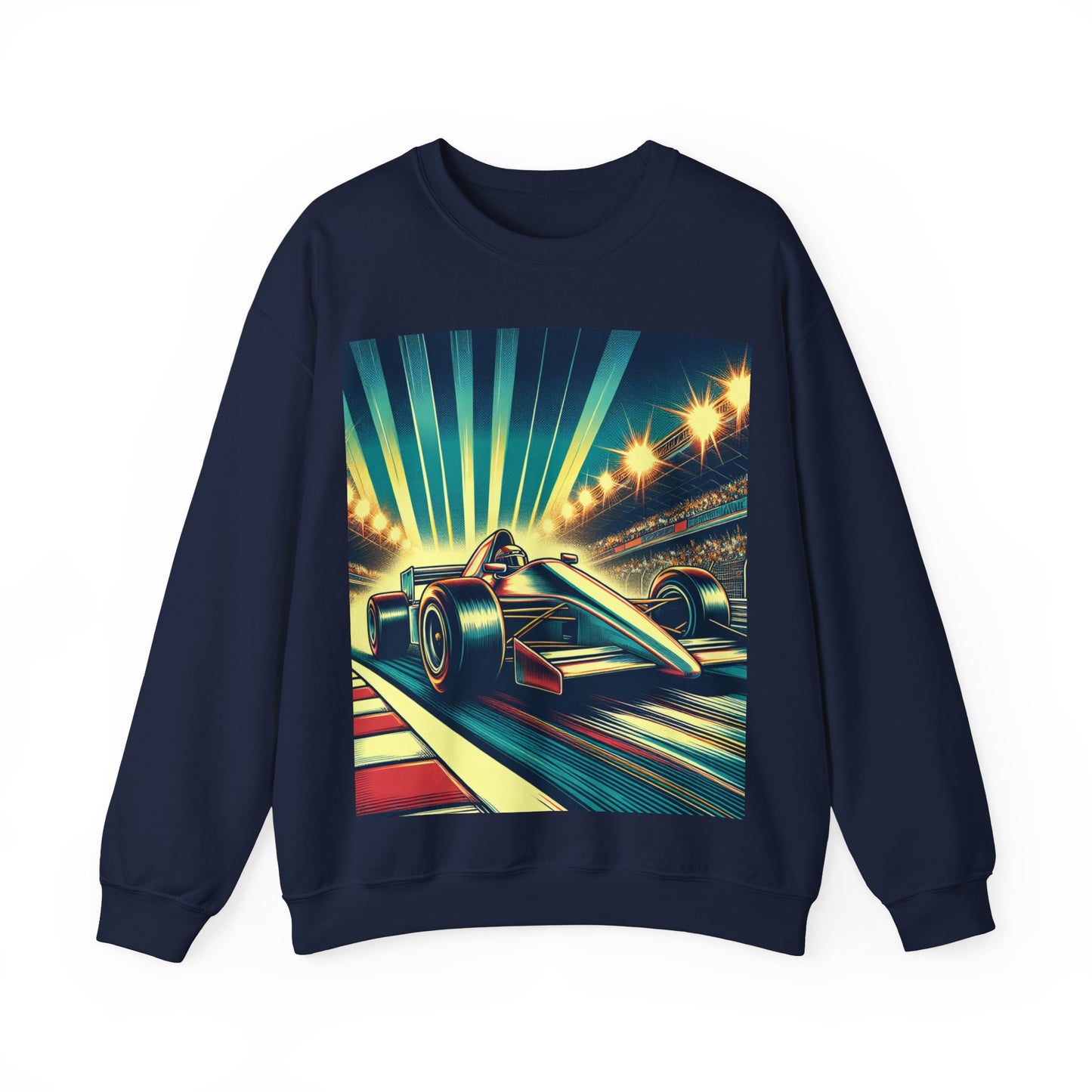 Race Car Crewneck Sweatshirt | Racing Apparel, Unisex Sweatshirt, F1 Gift, Motorsports Clothing, Car Enthusiasts Sweatshirt