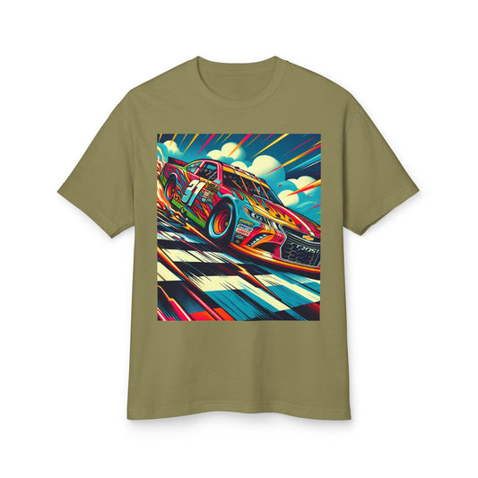Nascar 31 Heavyweight Tee - Unisex Garment-Dyed Shirt
