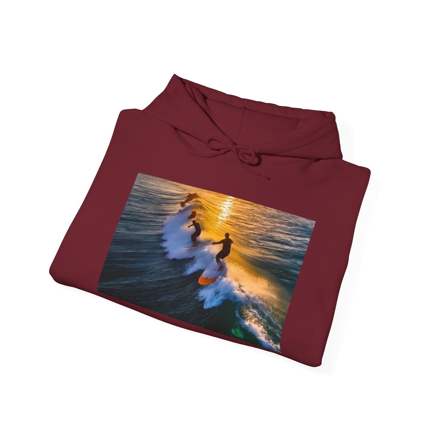 Surfing Unisex Hoodie - Sports Team Vibes