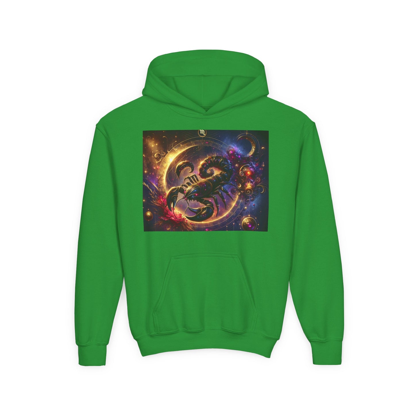 Scorpio Youth Hoodie - Heavy Blend Sweatshirt