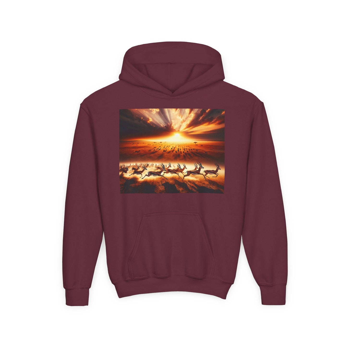 Gazelles Youth Hoodie - Heavy Blend Sweatshirt
