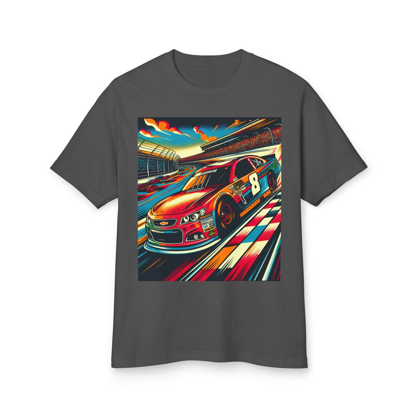 Nascar 22 Heavyweight Tee - Unisex Garment-Dyed Shirt