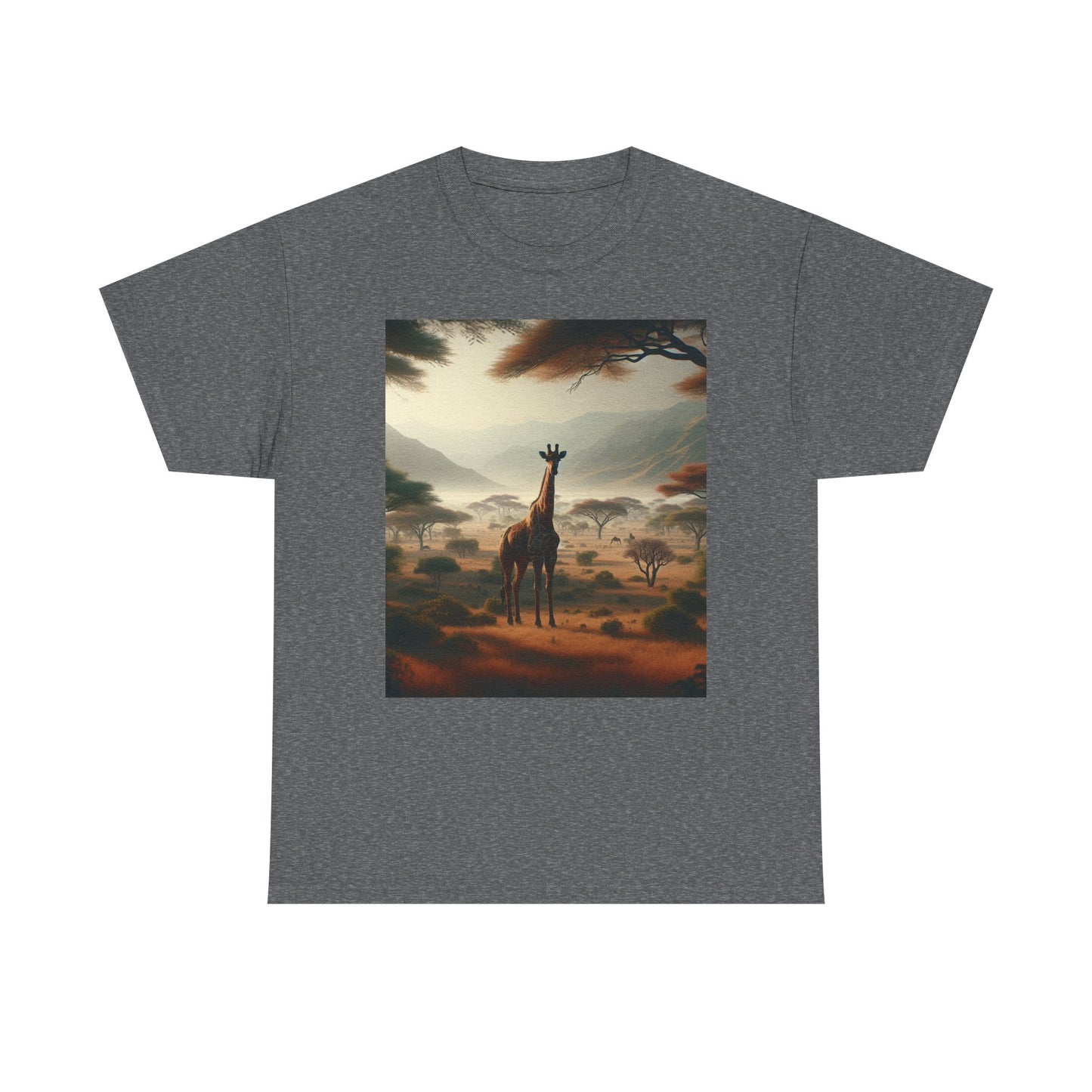 Giraffes Women's Heavy Cotton Tee