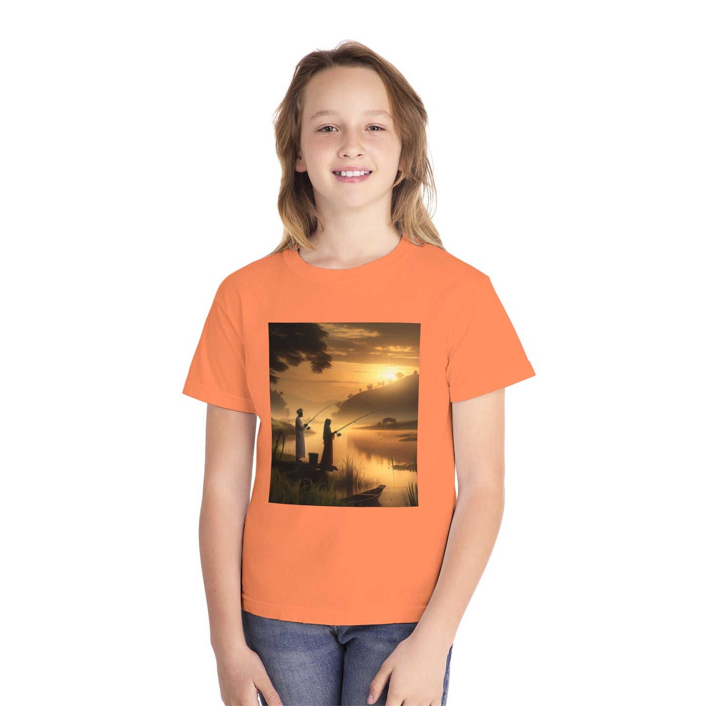 Fishing Youth Midweight Tee