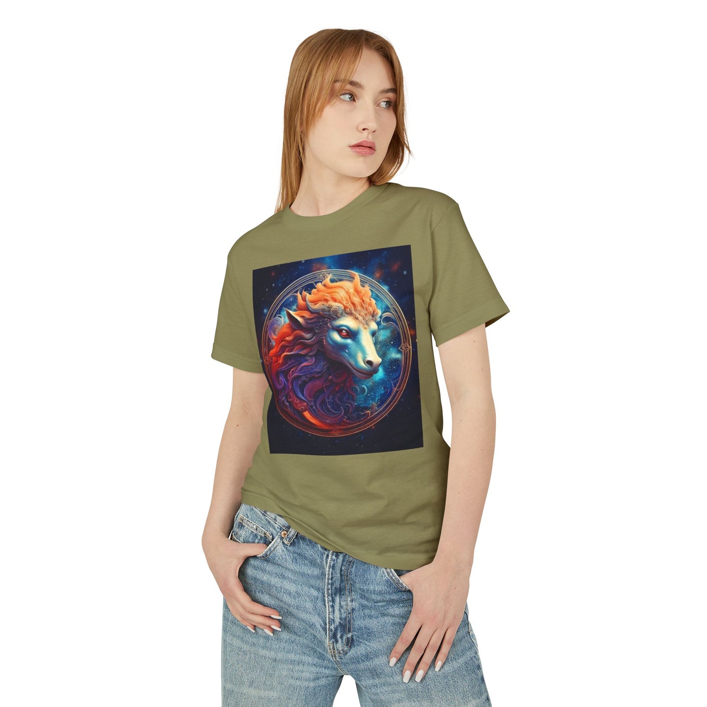 Aquarius Heavyweight Tee - Unisex Garment-Dyed Shirt
