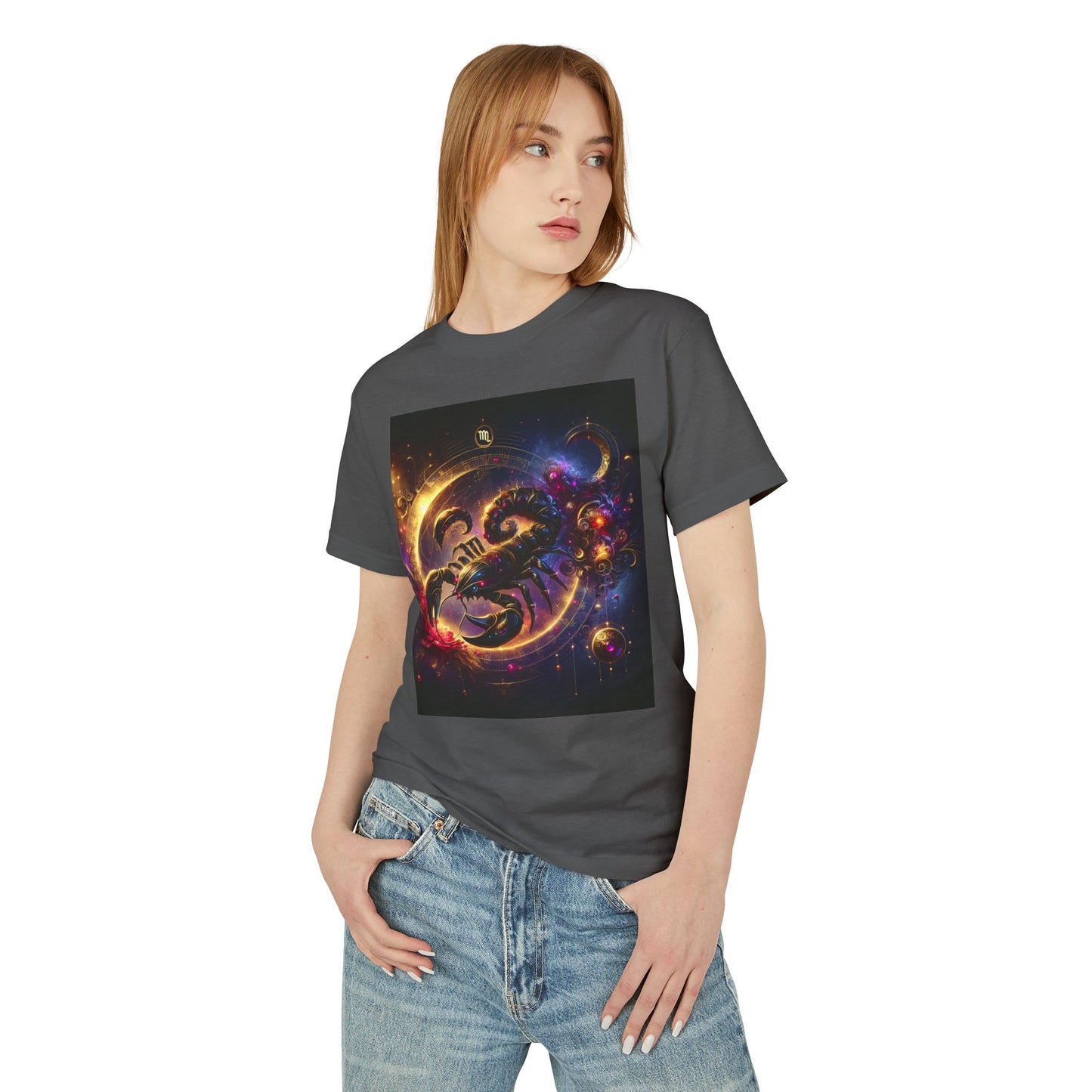 Scorpio Heavyweight Tee - Unisex Garment-Dyed Shirt