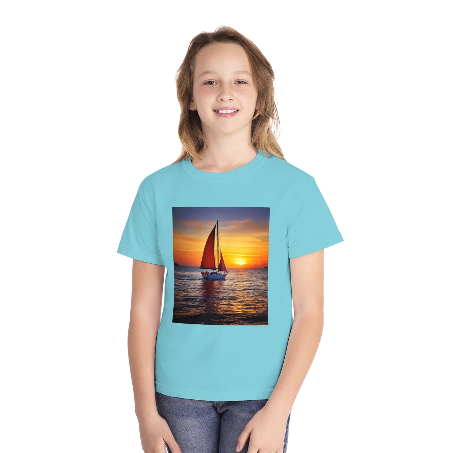 Sailing Youth Midweight Tee