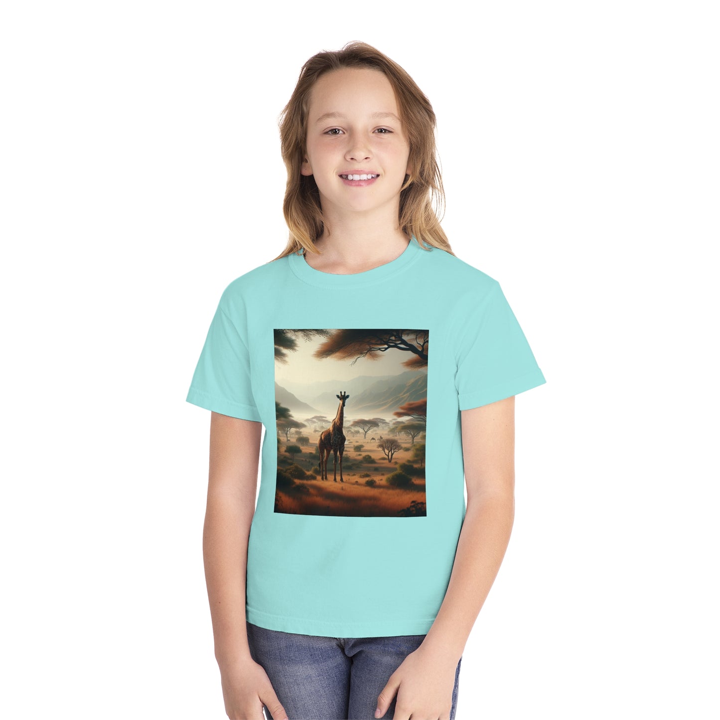 Giraffes Youth Midweight Tee