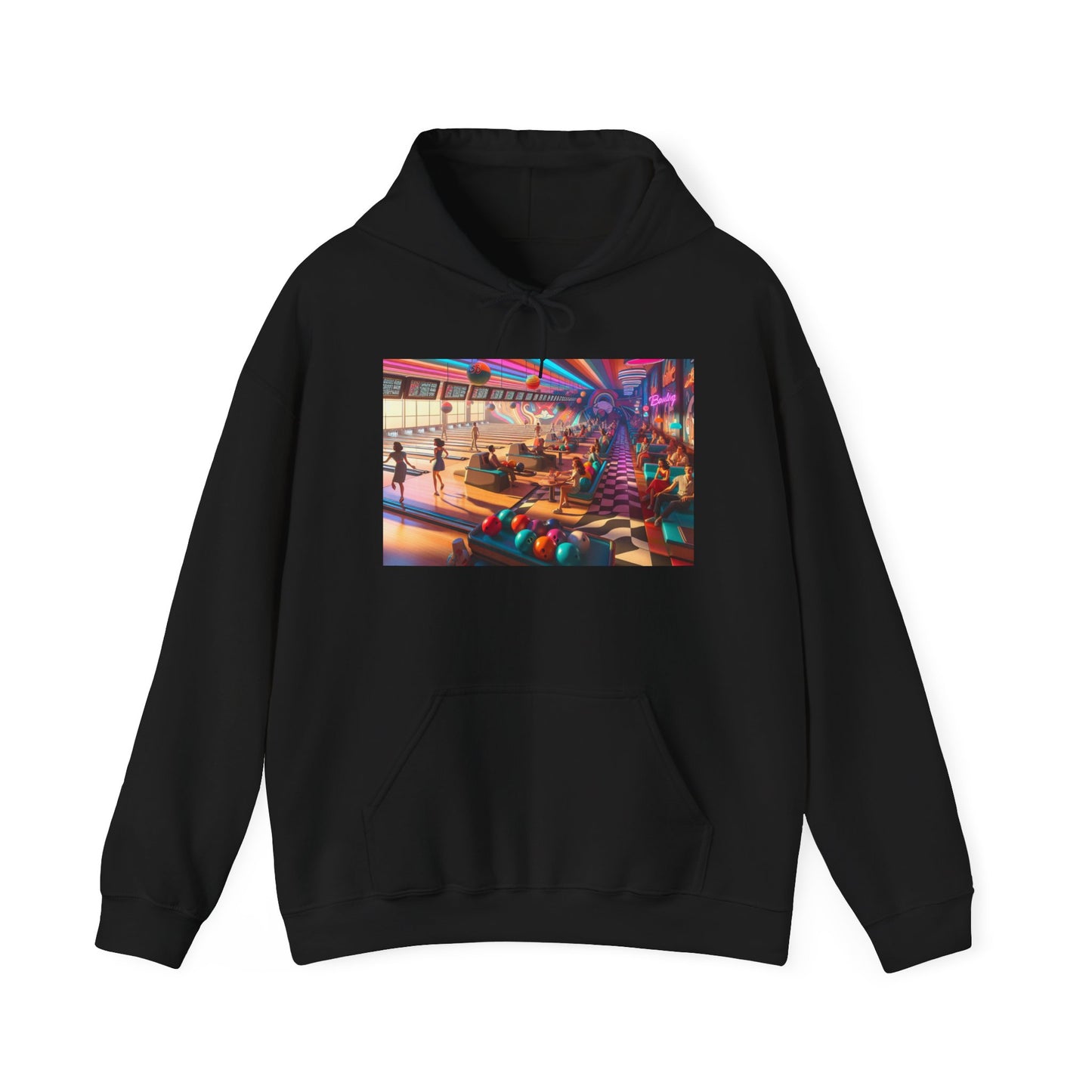 Bowling Unisex Hoodie - Sports Team Vibes