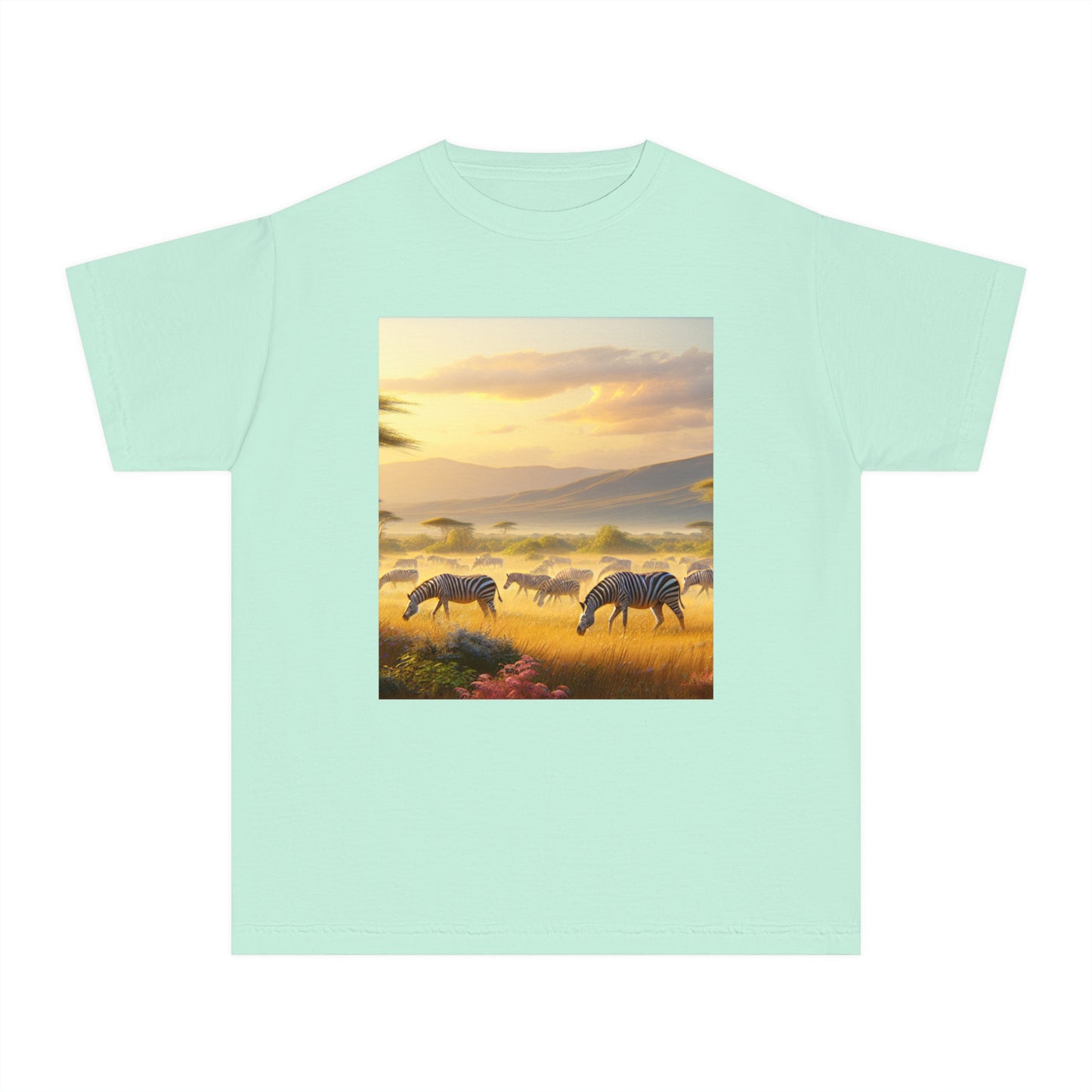 Zebras Youth Midweight Tee