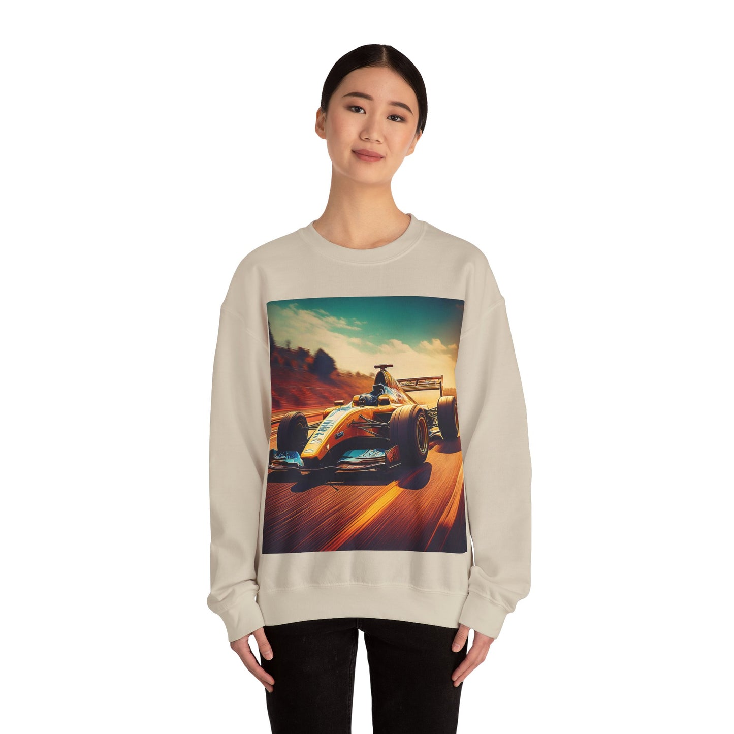 Race Car Crewneck Sweatshirt | Racing Apparel, Unisex Sweatshirt, F1 Gift, Motorsports Clothing, Car Enthusiasts Sweatshirt