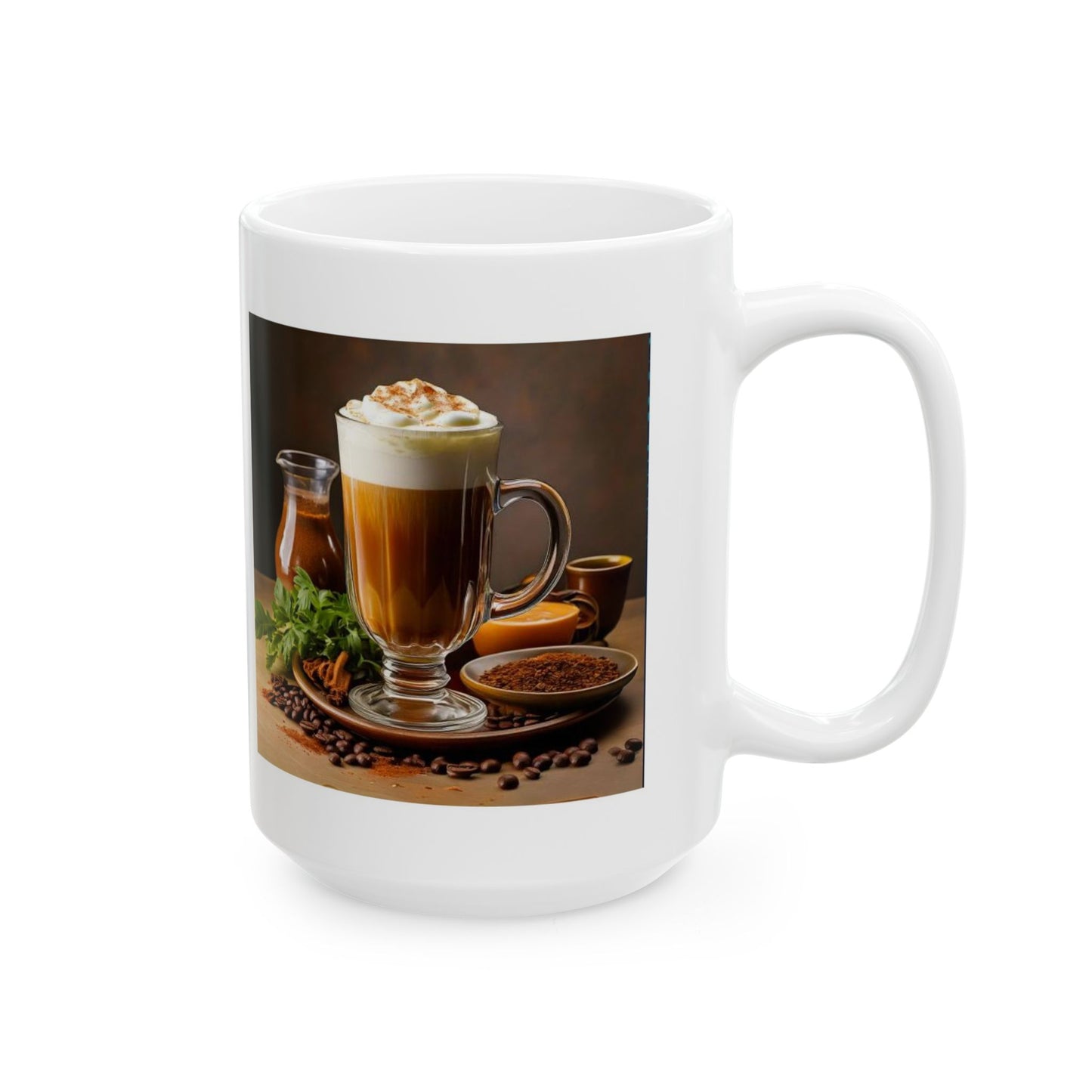 Irish Coffee Ceramic Recipe Mug