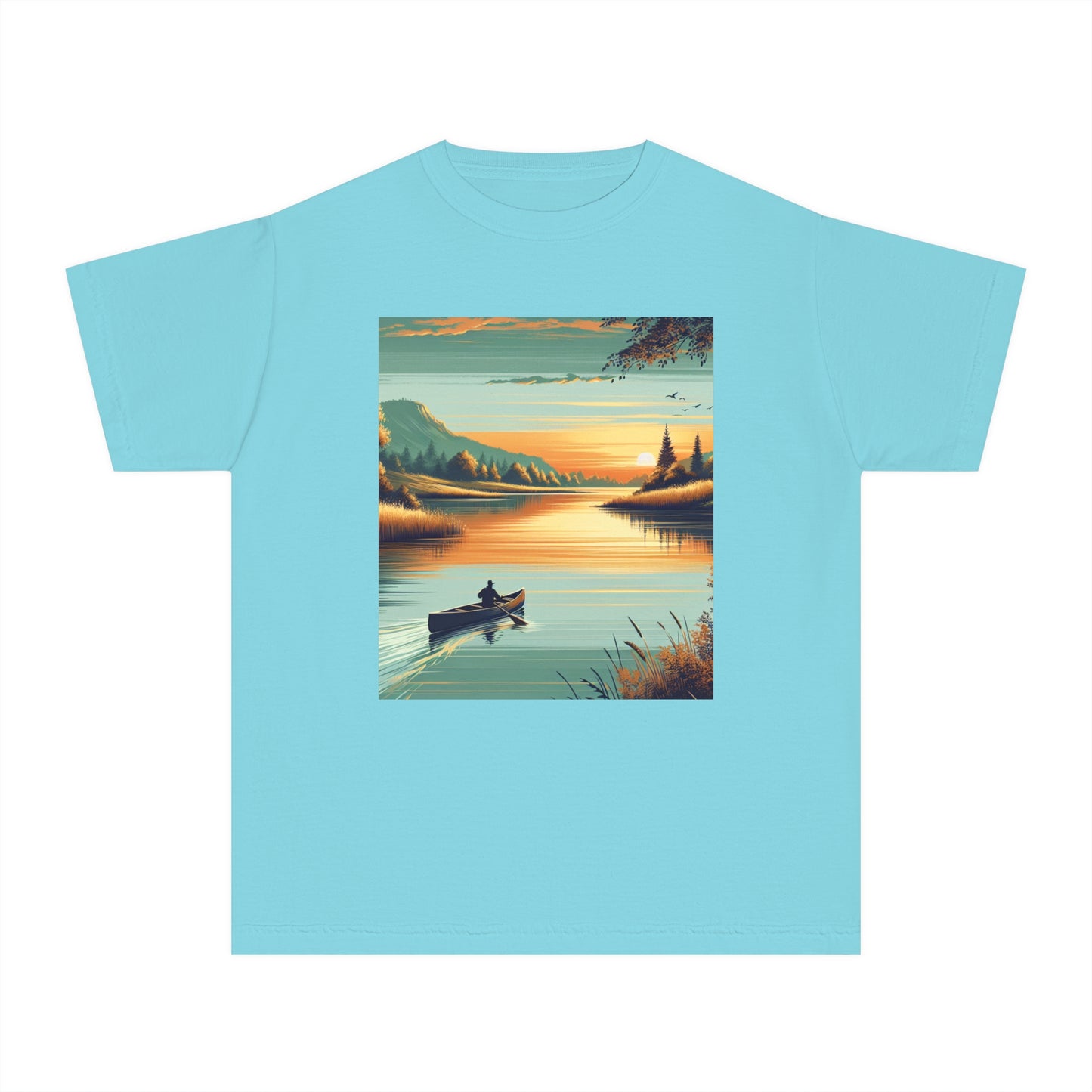 Canoeing Youth Midweight Tee