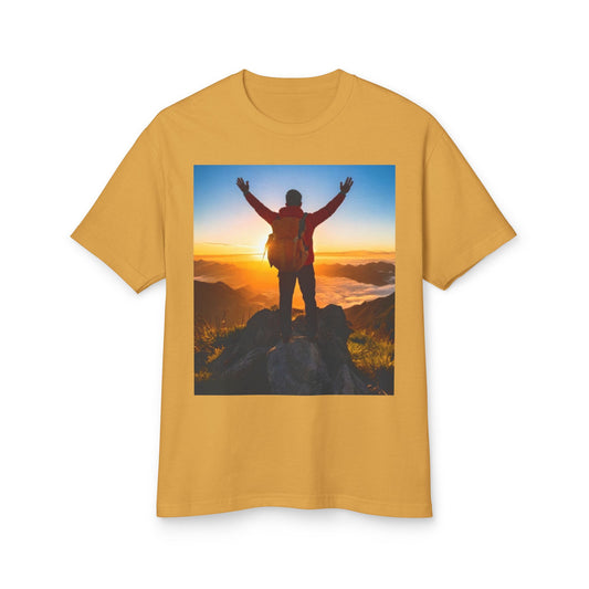 Hiker Heavyweight Tee - Unisex Garment-Dyed Shirt