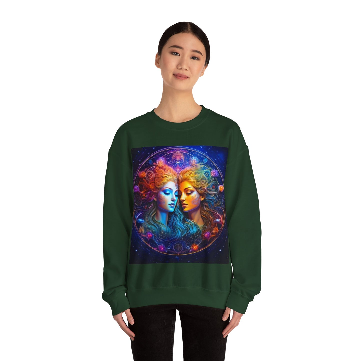 Gemini Crewneck Sweatshirt | Zodiac Apparel, Unisex Sweatshirt