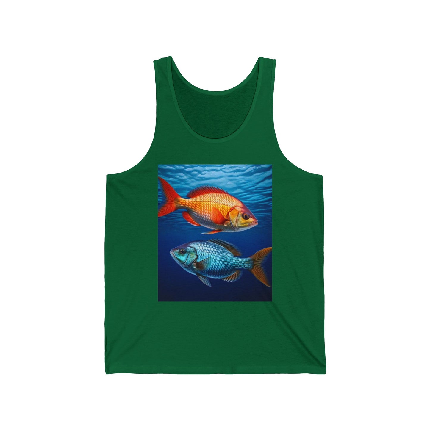 Pisces Unisex Jersey Tank Top - Perfect for Festivals & Casual Wear