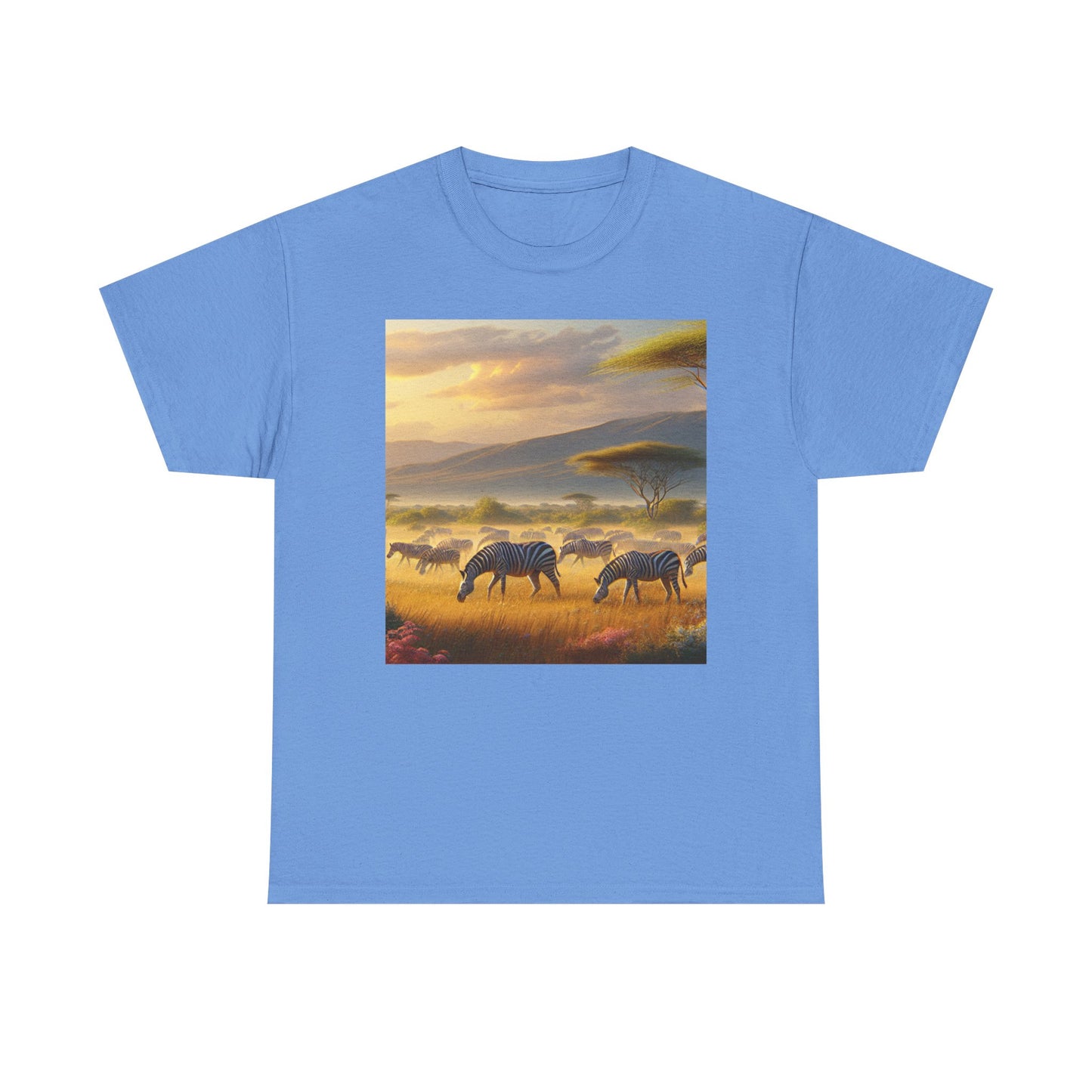 Zebras Women's Heavy Cotton Tee