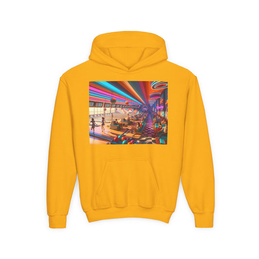 Bowling Youth Heavy Blend Hooded Sweatshirt