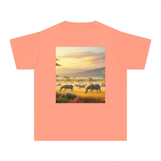 Zebras Youth Midweight Tee