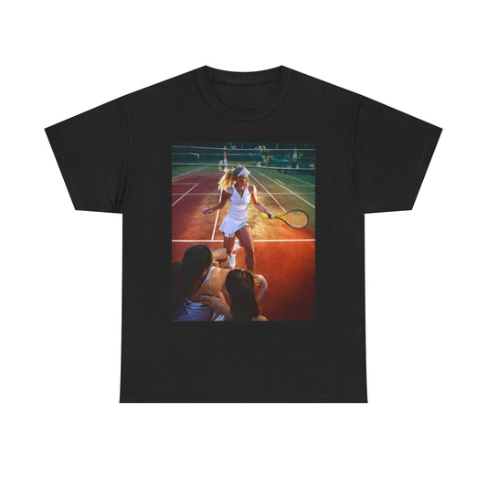 Tennis Women's Heavy Cotton Tee