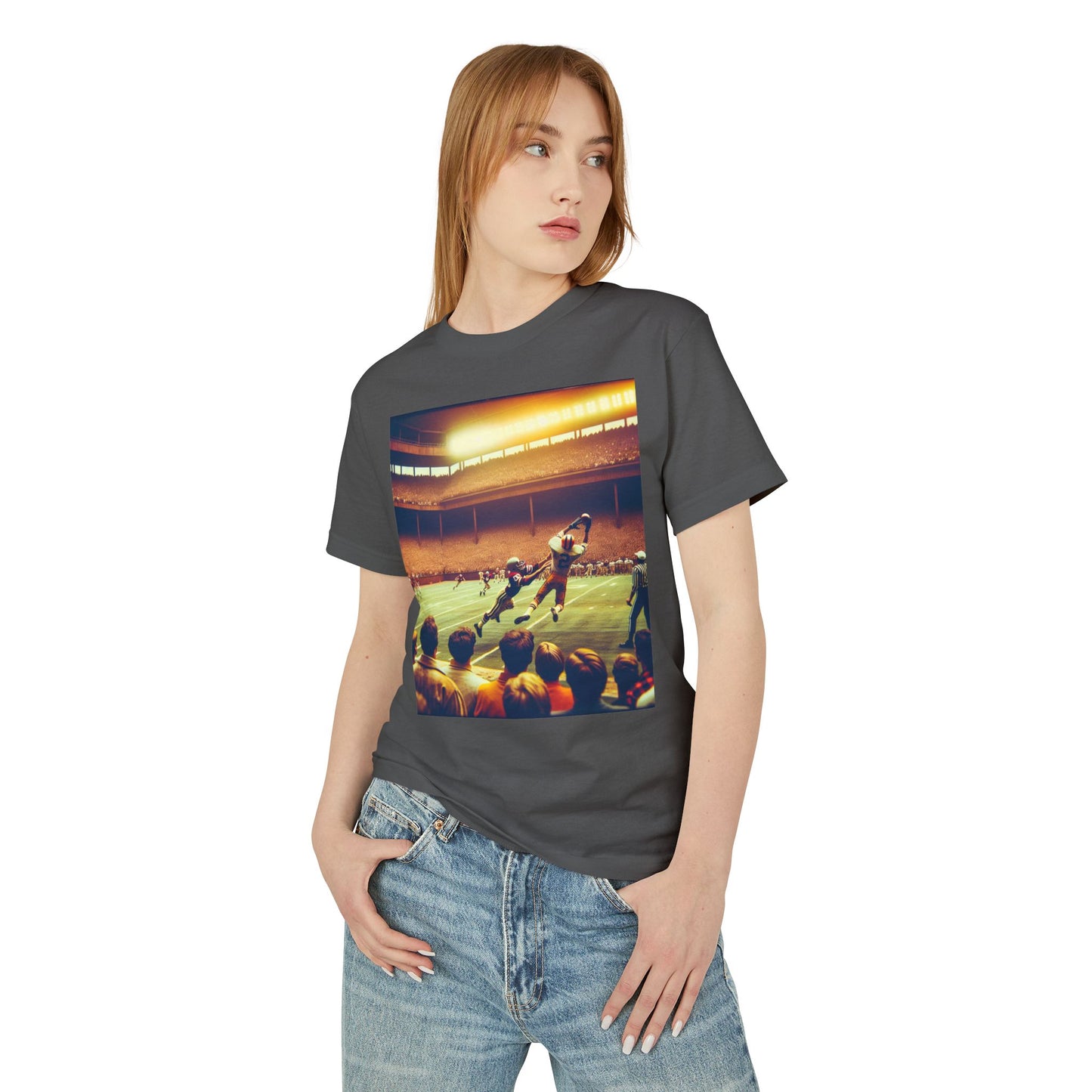 Football Heavyweight Tee - Unisex Garment-Dyed Shirt