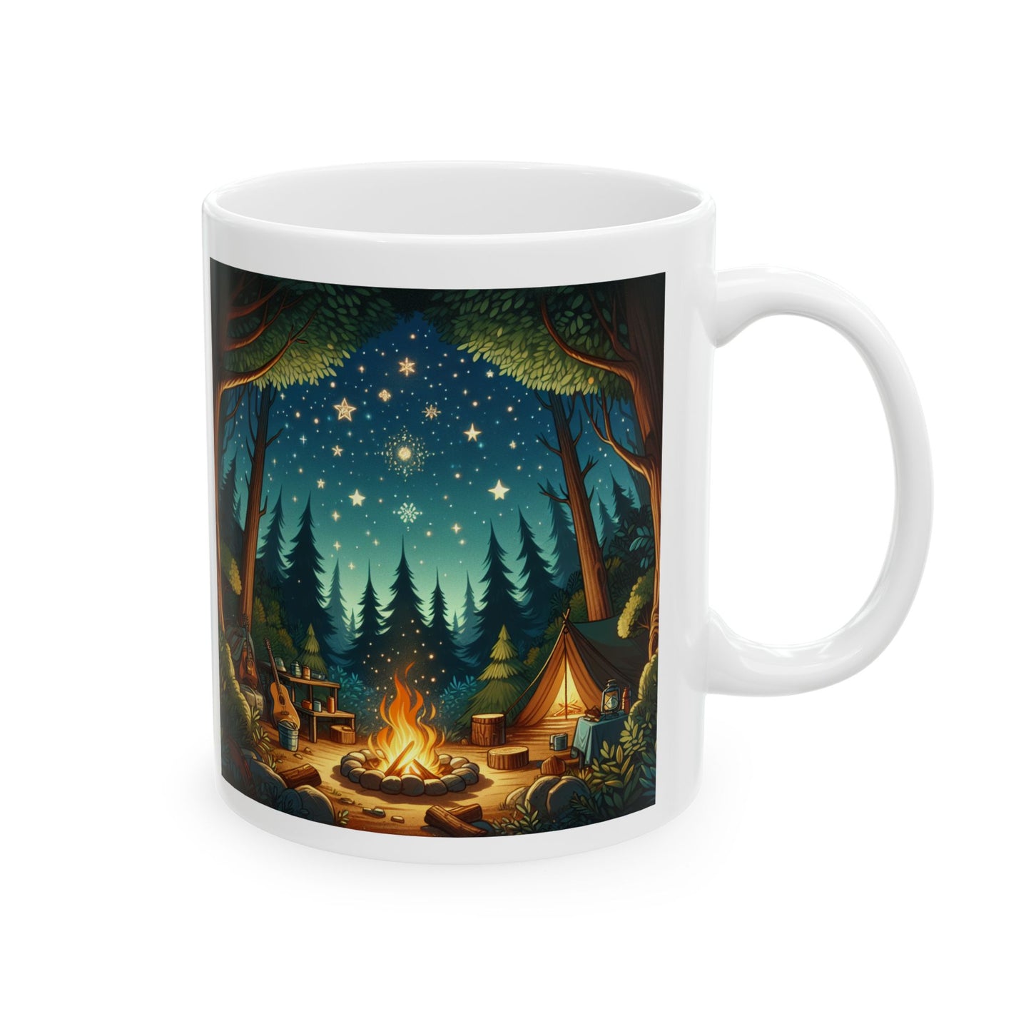 Camping Ceramic Mug