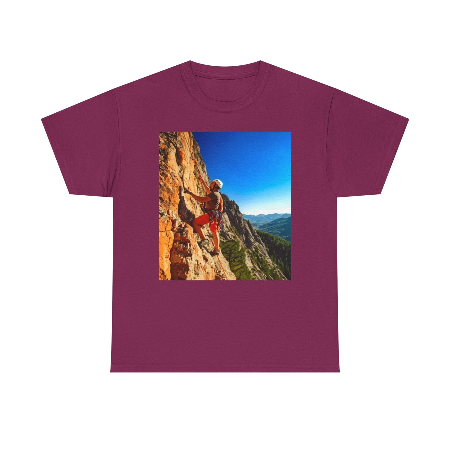 Rock climbing Women's Heavy Cotton Tee