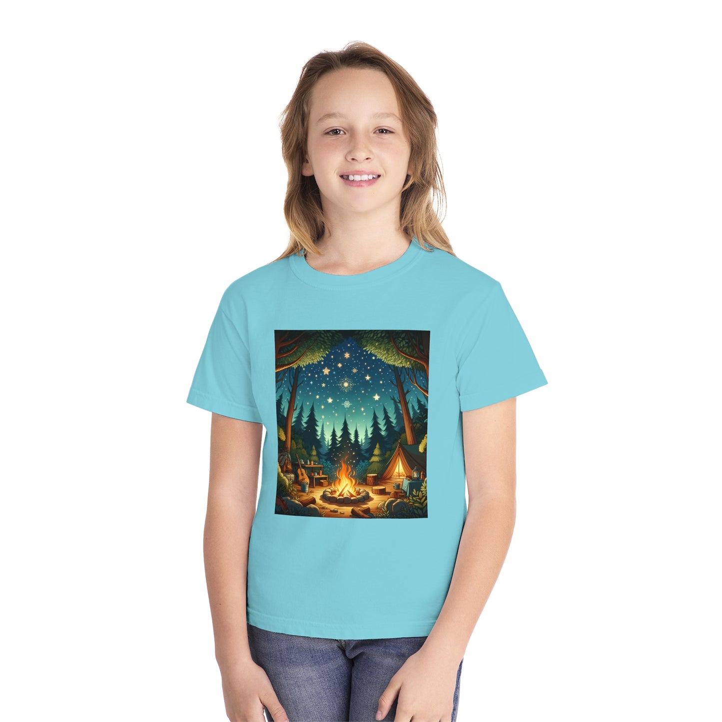 Camping Youth Midweight Tee