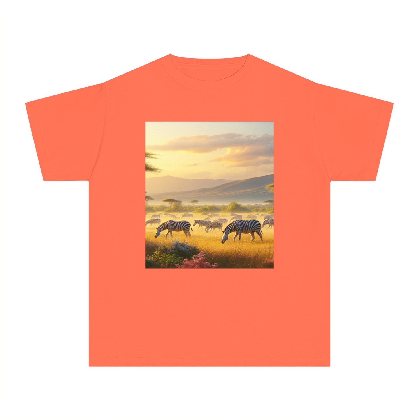 Zebras Youth Midweight Tee