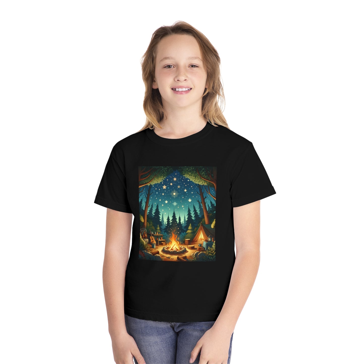 Camping Youth Midweight Tee