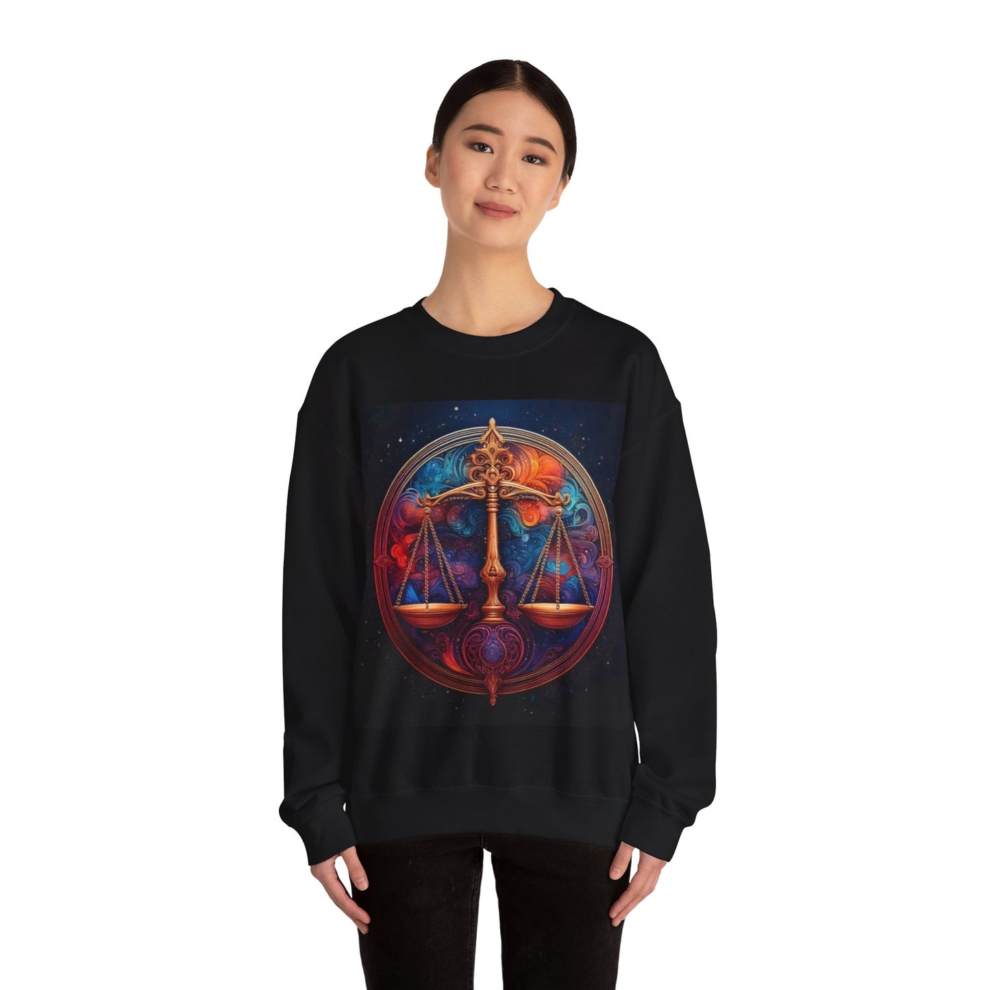 Libra Crewneck Sweatshirt | Zodiac Apparel, Unisex Sweatshirt