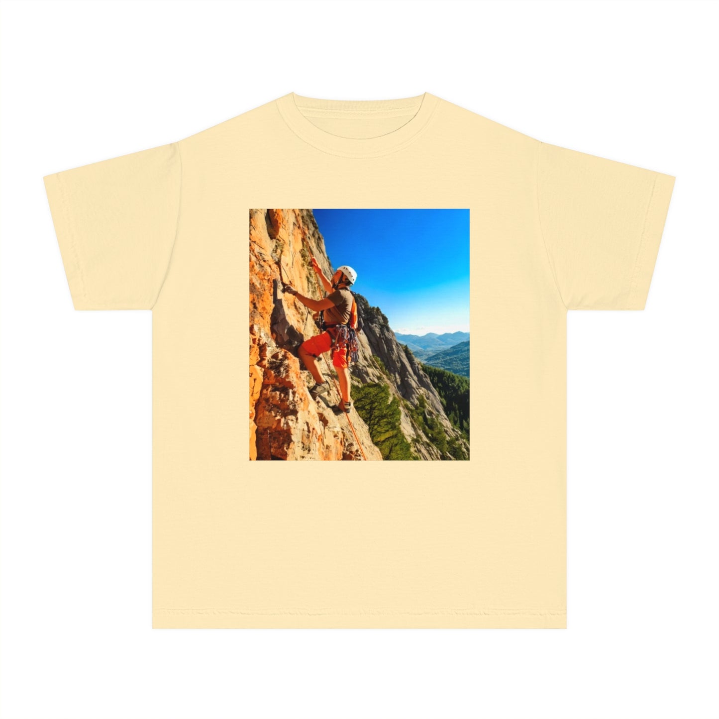 Rock Climbing Youth Midweight Tee