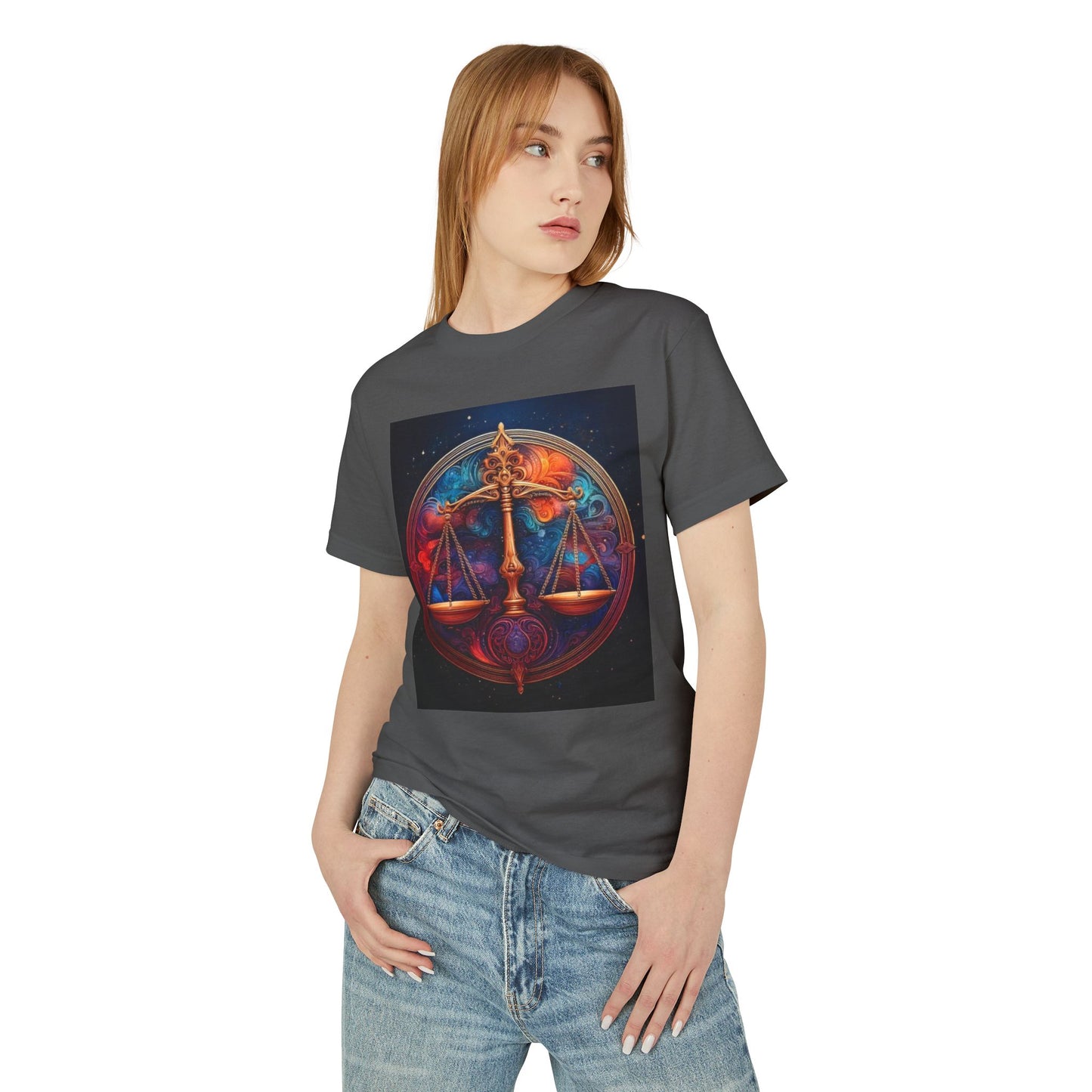 Libra Heavyweight Tee - Unisex Garment-Dyed Shirt