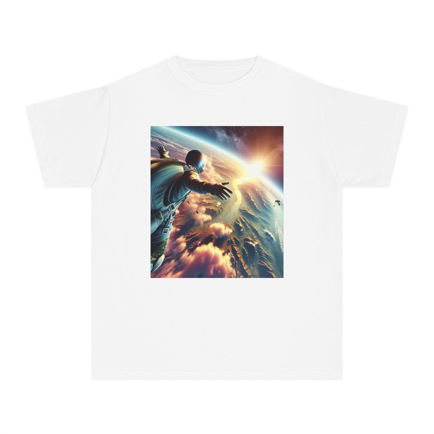 Sky Diving Youth Midweight Tee